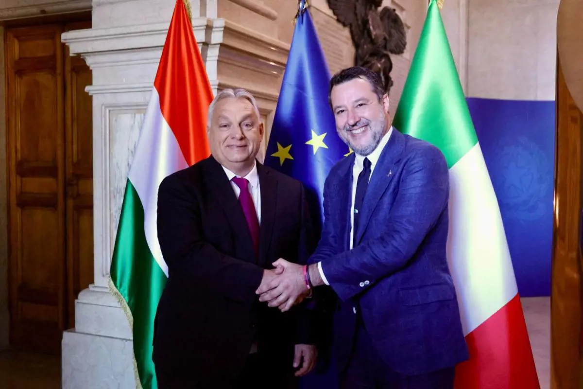Orbán a Salvini: Basta ya de ecologistas. Y está considerando un bloqueo contra Kiev.